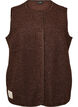 Gilet en polaire avec boutons-pression et poches lat&eacute;rales, Marron, Packshot image number 0