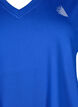 T-shirt de sport ample avec col en v, Bleu, Packshot image number 2