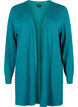 Cardigan en maille avec fente, Deep Lake Mel. , Packshot image number 0