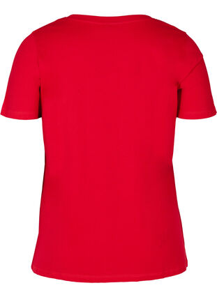 T-shirt de Noël à sequins, Red, Packshot image number 1