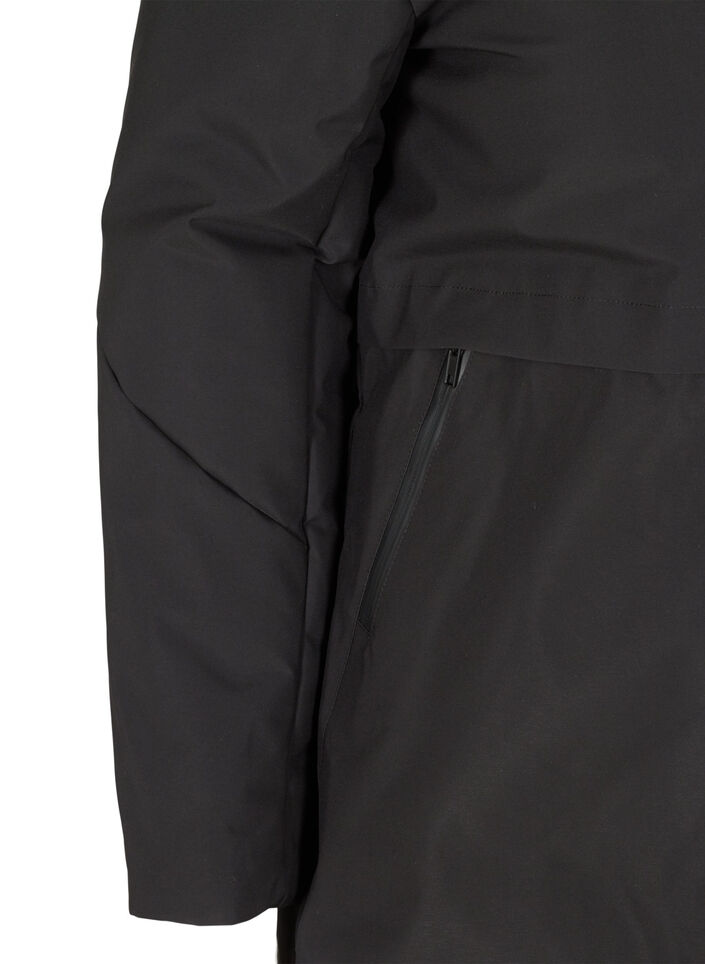 Veste d'hiver avec taille ajustable, Noir, Packshot image number 2
