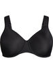 Soutien-gorge minimiseur avec bretelles rembourr&eacute;es, Noir, Packshot image number 0