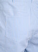 Bermuda rayé à taille haute, Bleu Clair, Packshot image number 3