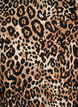 Robe en viscose avec d&eacute;coupe, Marron, Packshot image number 2