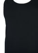Haut basique en coton, Noir, Packshot image number 2
