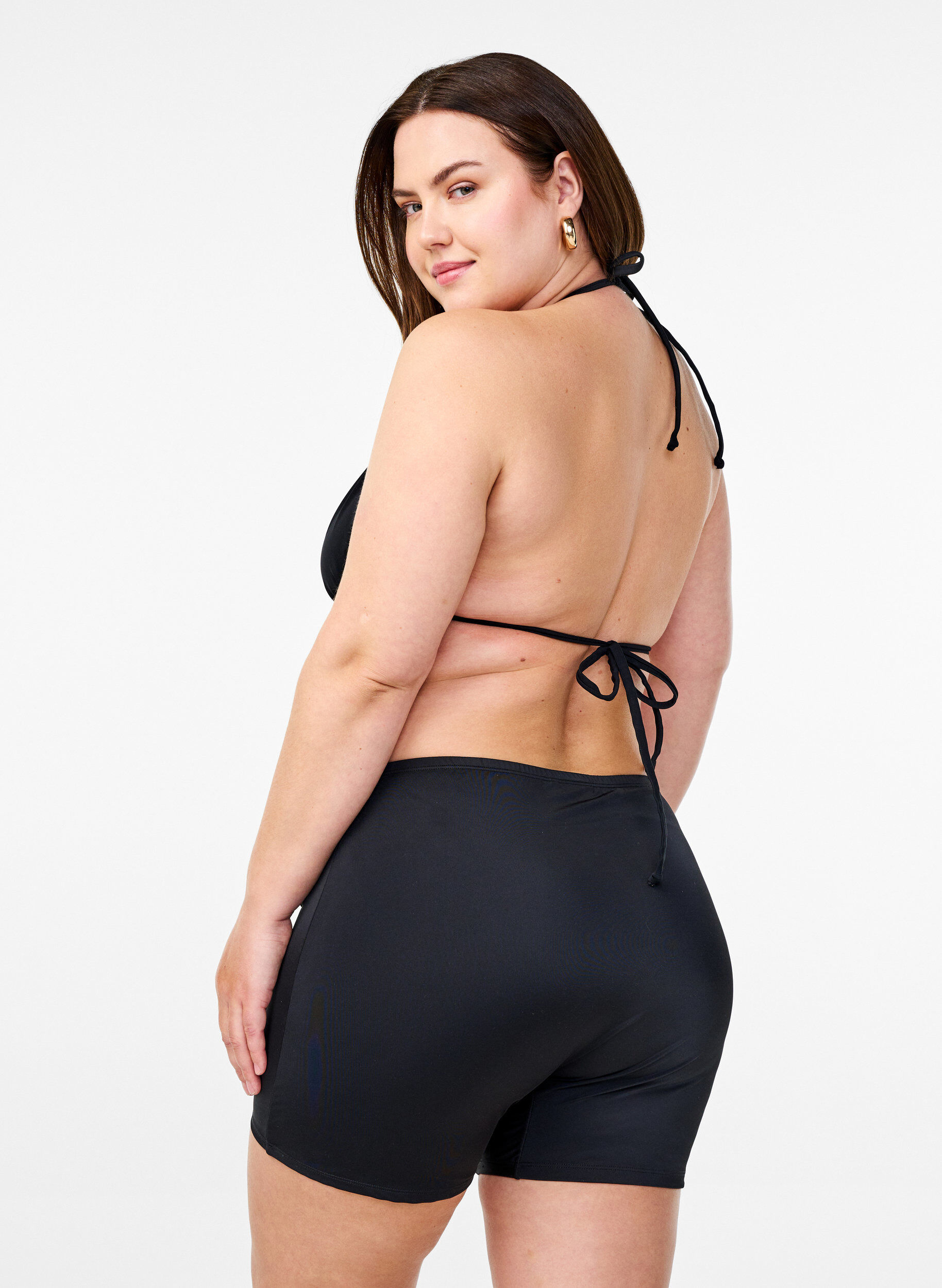 Zizzi Short de bikini, Noir, Model image number 1