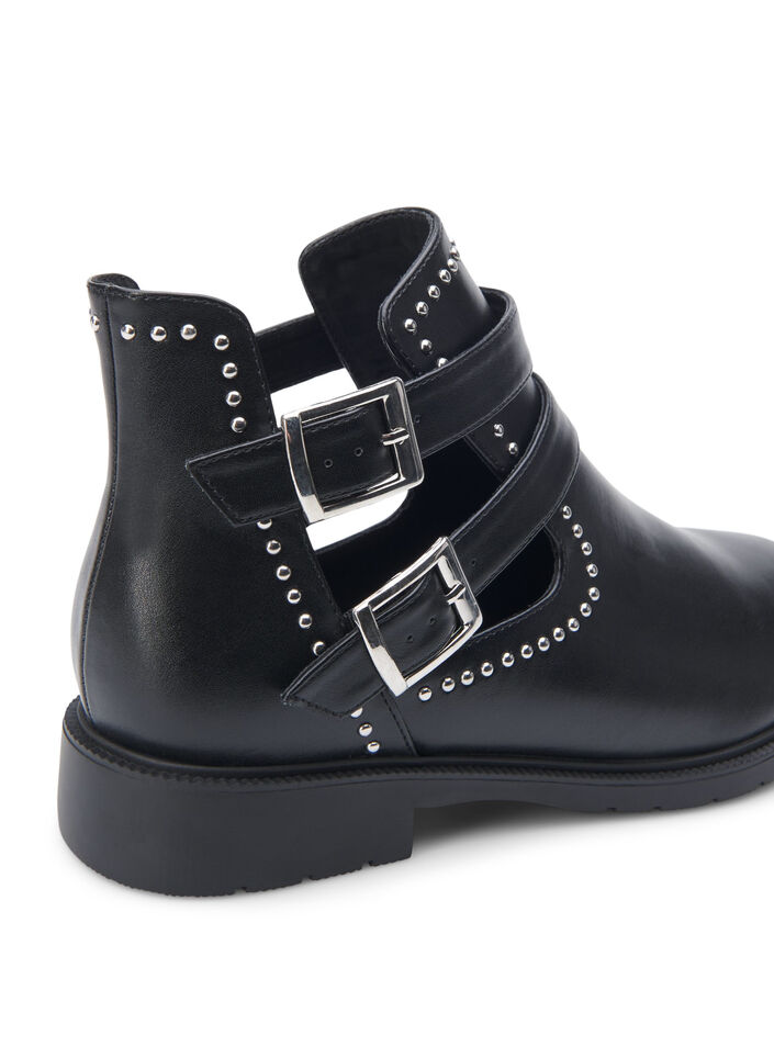 Large - Bottines à clous, Black, Packshot image number 3