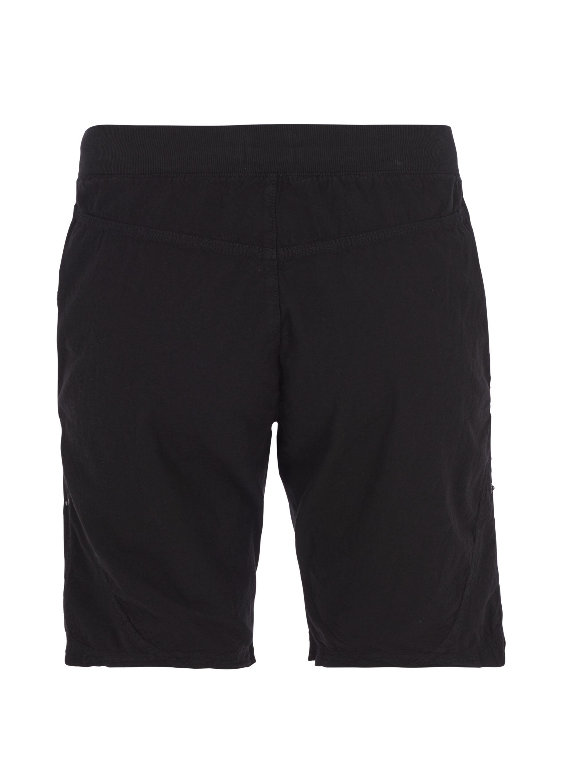 Zizzi Short ample avec poches en coton, Noir, Packshot image number 1