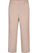 Pantalon de tailleur taille haute et coupe droite, Beige, Packshot image number 0
