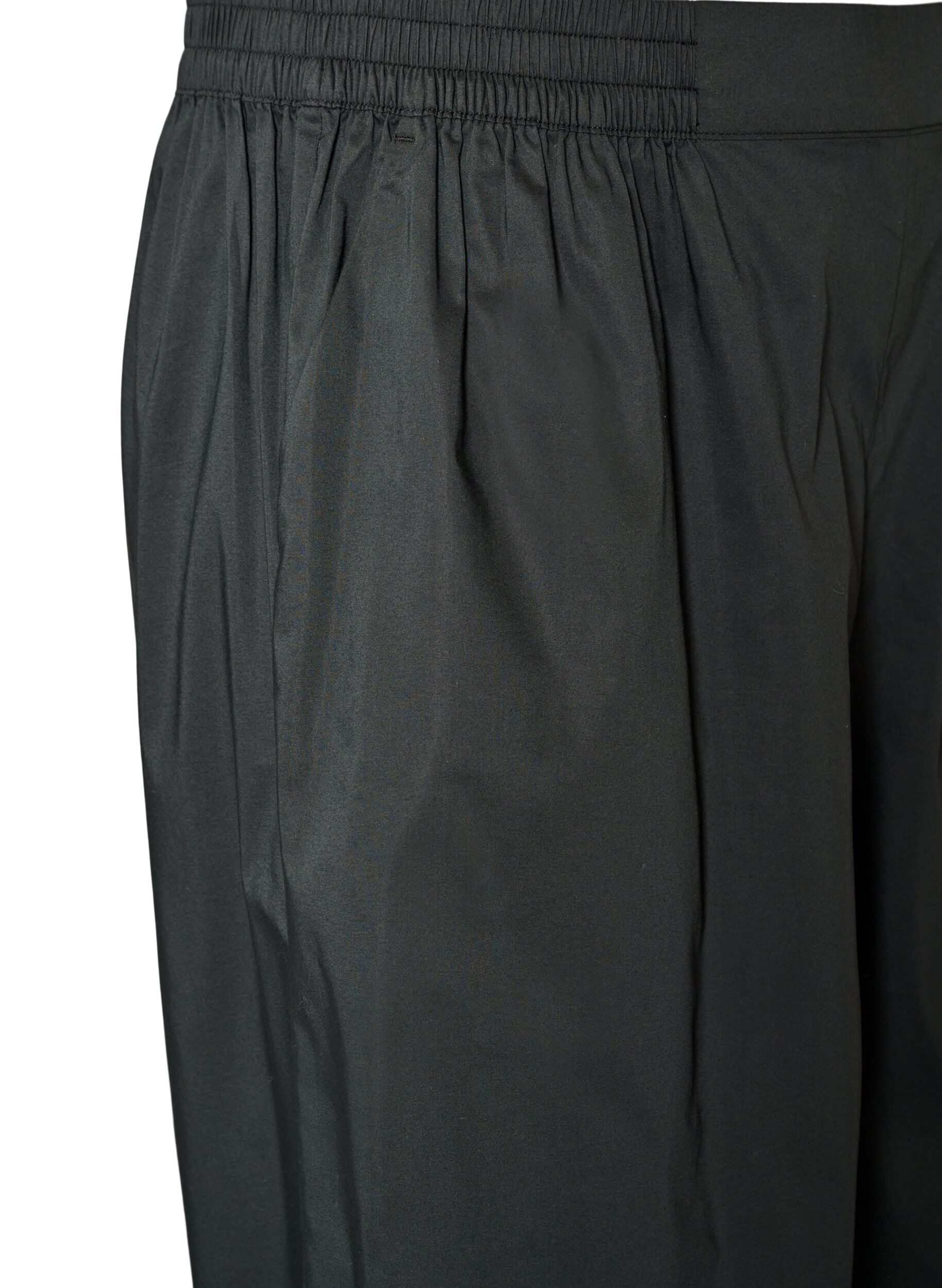 ZizziJupe-culotte avec ceinture &eacute;lastique et jambes amples, Noir, Packshot image number 2