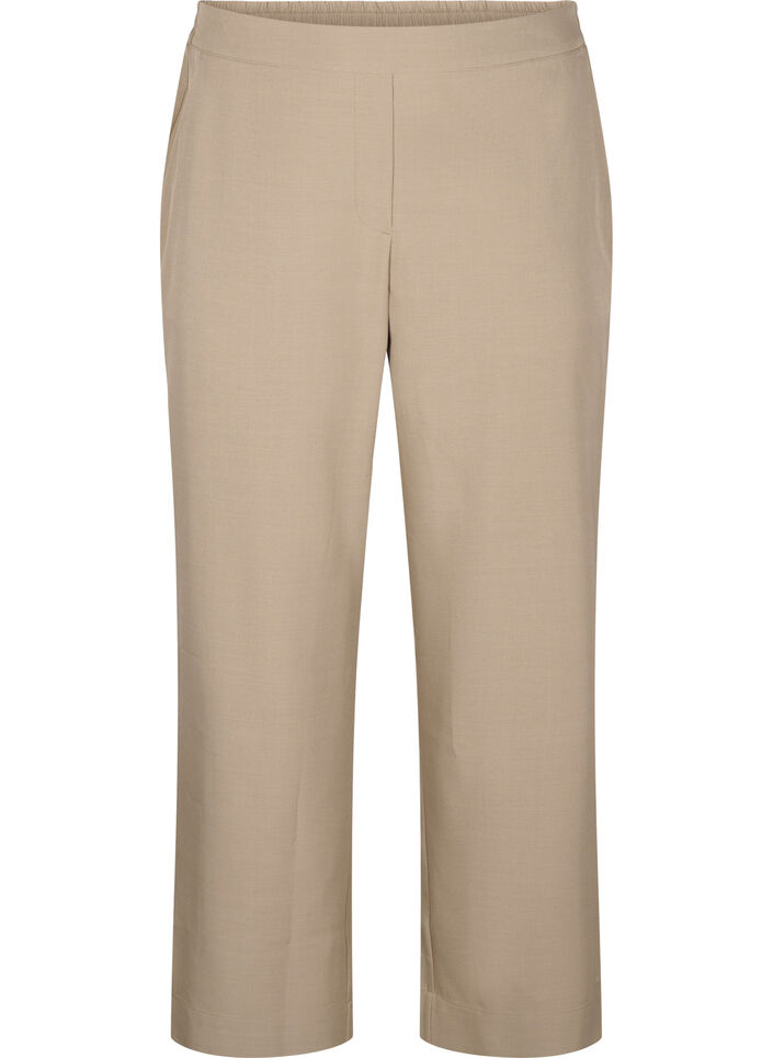 FLASH - Pantalon large doté de poches, Weathered Teak Mel, Packshot image number 0