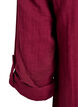 Tunique en mousseline de coton avec broderie anglaise, Bordeaux fonc&eacute;, Packshot image number 3