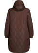 Veste matelass&eacute;e mi-longue avec capuche, 1682, Packshot image number 1