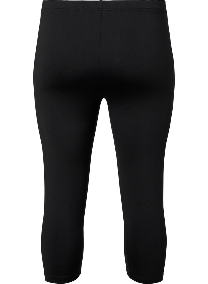 Lot de 2 leggings 3/4, Black / LEO AOP, Packshot image number 1