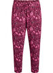Pantalon de pyjama en coton avec imprim&eacute;, Bordeaux fonc&eacute;, Packshot image number 0