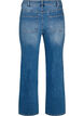 Jean droit &agrave; l'aspect l&eacute;g&egrave;rement us&eacute;, Bleu Clair, Packshot image number 1