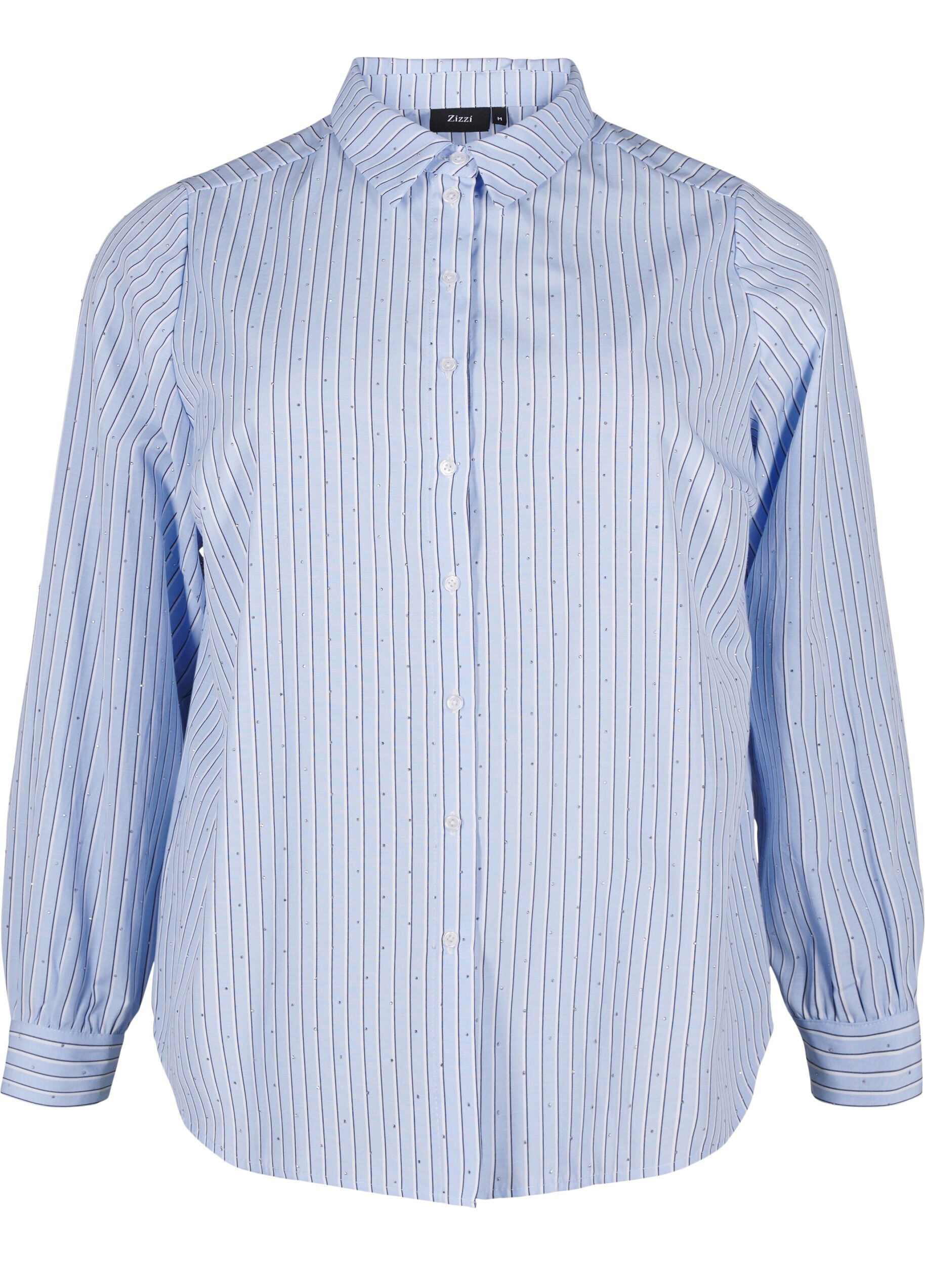 Chemise ray&eacute;e avec des clous