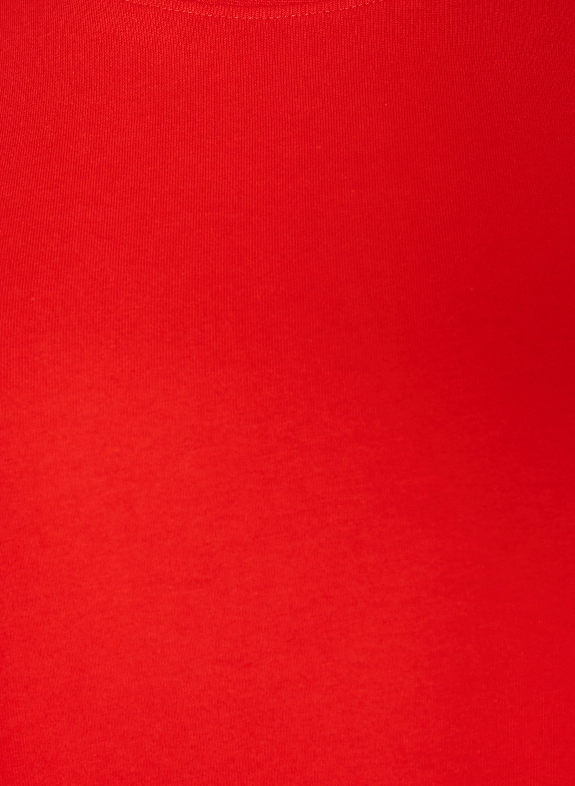 ZizziT-shirt coupe boxy en coton, 0942, Packshot image number 2