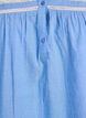 Blouse sans manches en coton &agrave; bords volant&eacute;s, Bleu Clair, Packshot image number 2