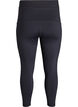 Legging de training 7/8 taille haute avec poche, Noir, Packshot image number 1