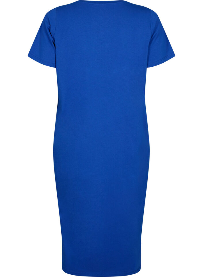 Robe en coton à manches courtes avec fente, Surf the web, Packshot image number 1