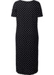 Robe midi en viscose &agrave; manches courtes, Black Dot, Packshot image number 1