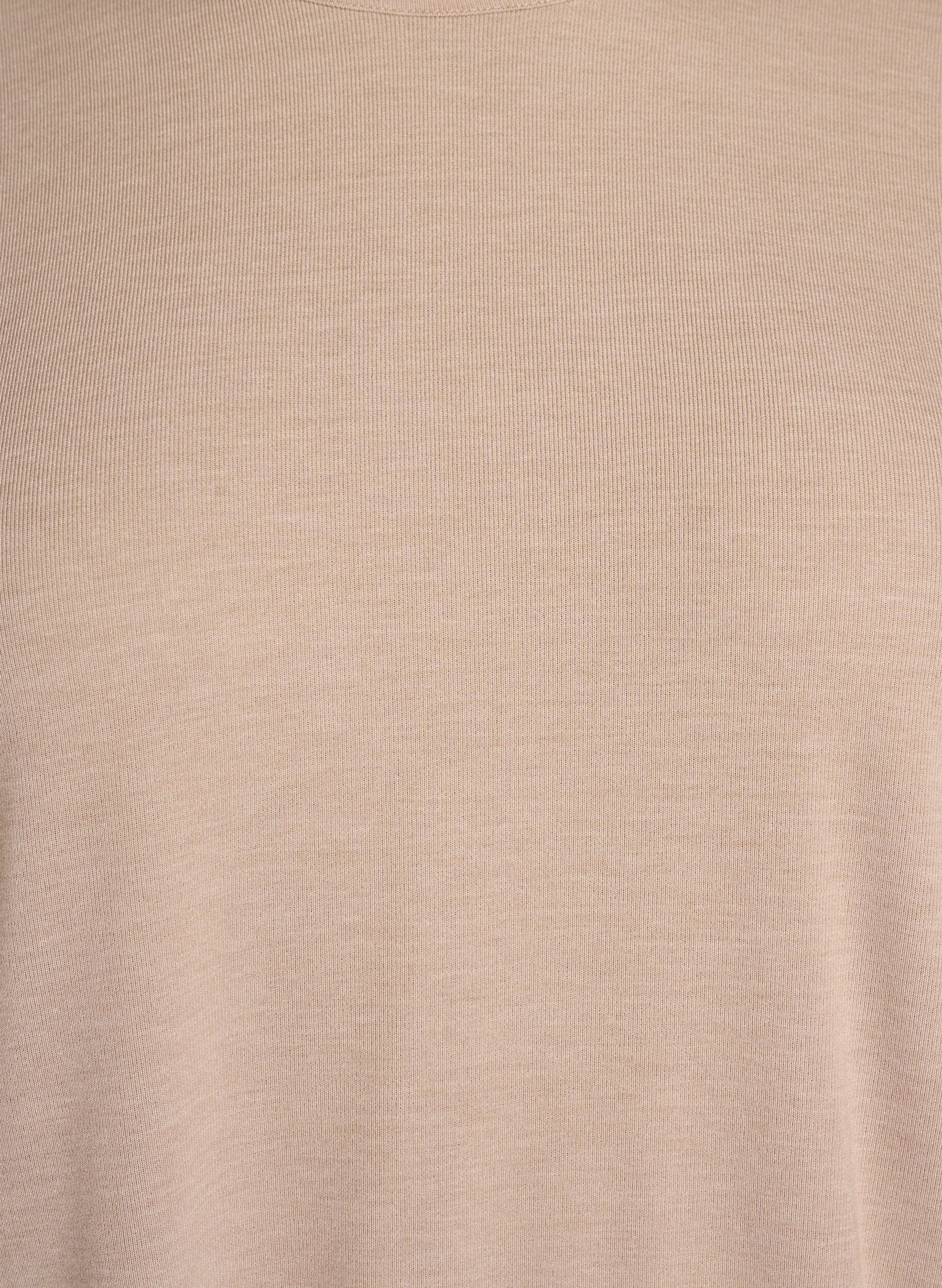 ZizziBlouse en jersey avec manches 3/4, Beige, Packshot image number 2
