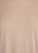 Blouse en jersey avec manches 3/4, Beige, Packshot image number 2