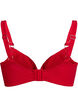 Soutien-gorge de bikini à armatures avec drapé, Rouge, Packshot image number 1