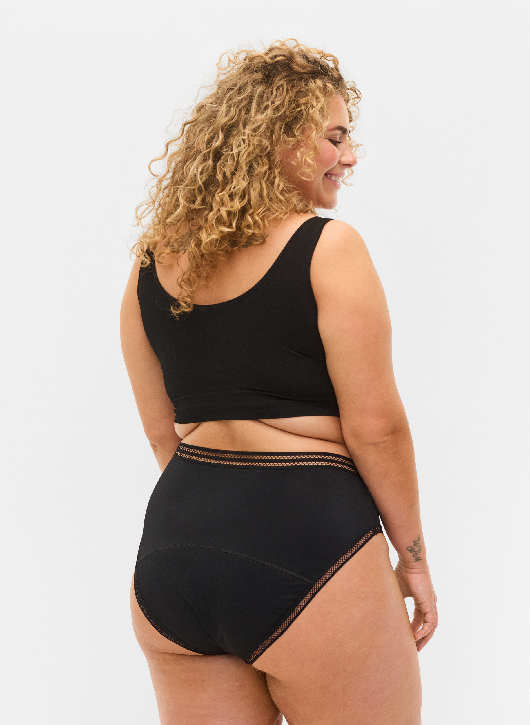Zizzi culotte menstruelle , Black, Model image number 1