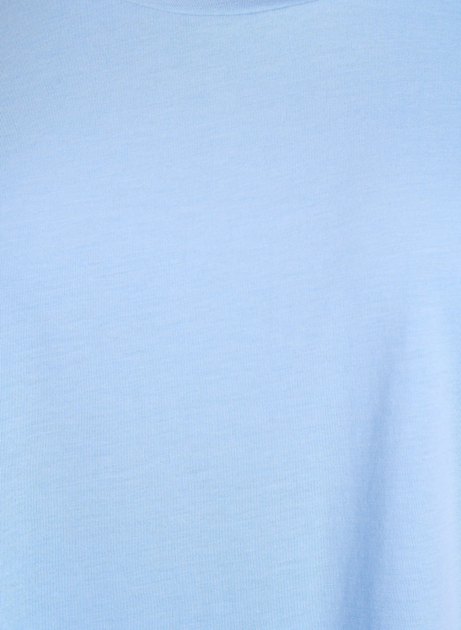 ZizziT-shirt &agrave; manches courtes en m&eacute;lange de coton, Bleu, Packshot image number 2