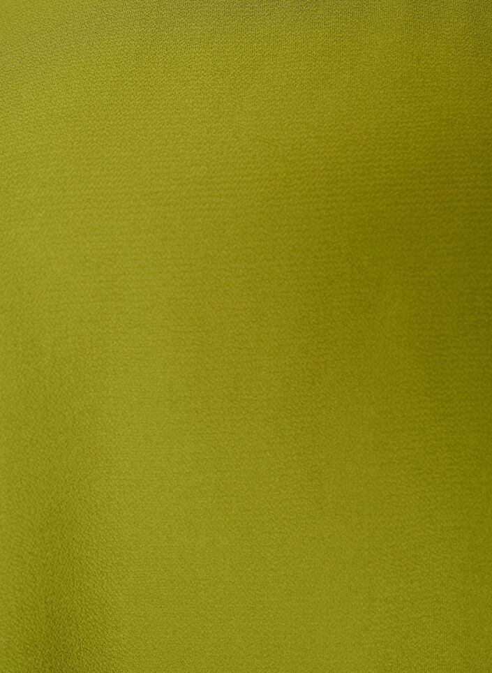 Blouse with short sleeves and a round neckline, Vert, Packshot image number 2