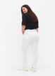 Jeans Emily Slim fit à taille régulière, Blanc, Model image number 1