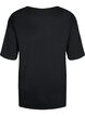 T-shirt oversize en coton avec imprimé, Black GOOD, Packshot image number 1