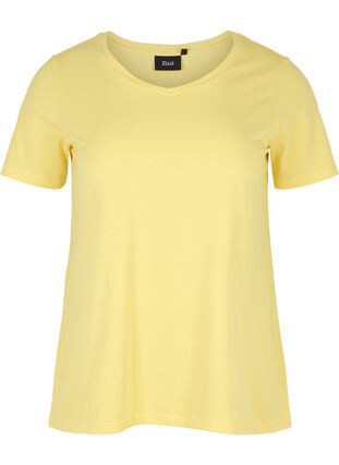 T-shirt basique, Yellow Cream, Packshot image number 0