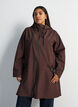 Imperm&eacute;able avec poches et capuche, Marron, Model image number 0