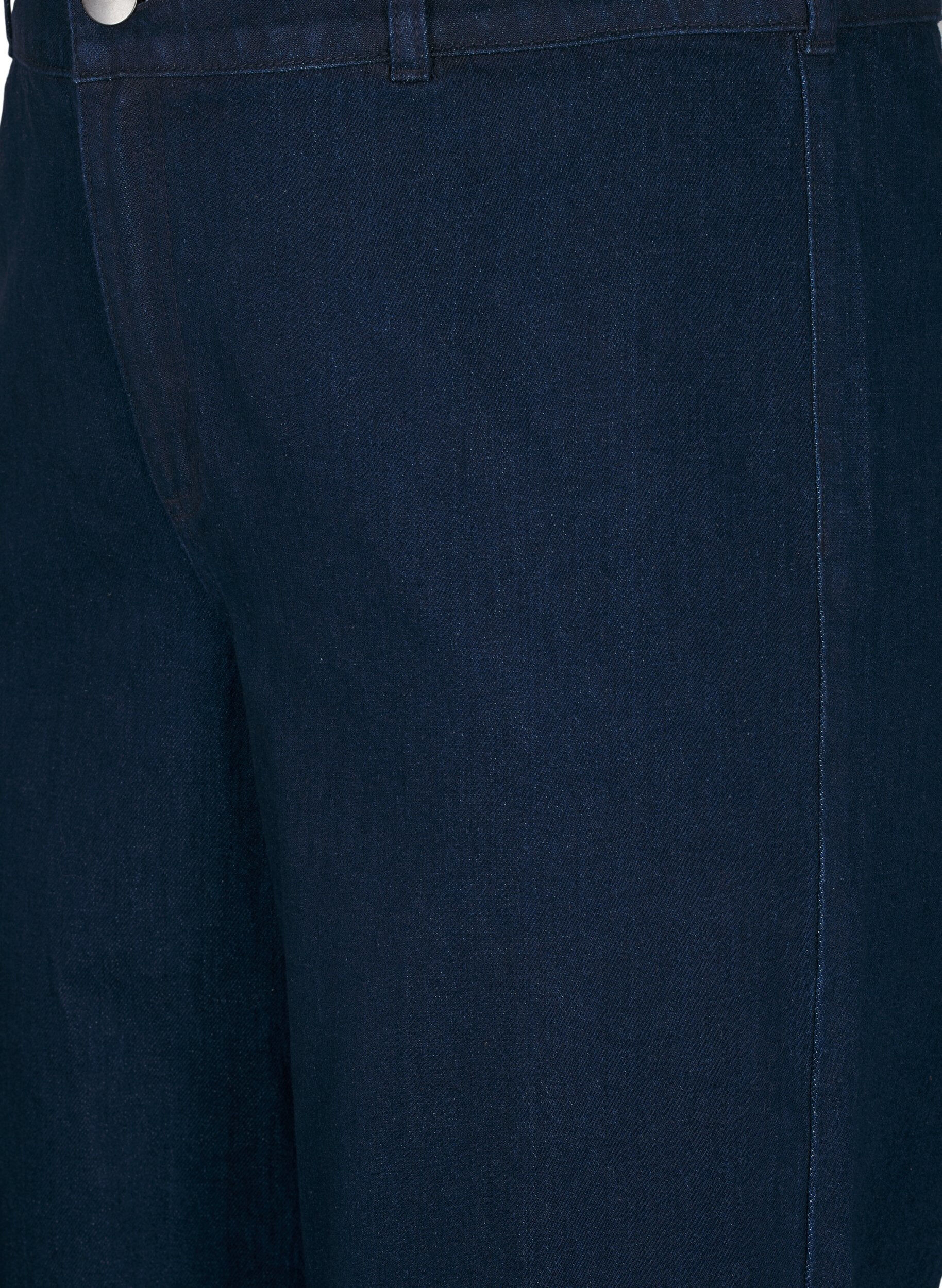 Zizzi Jean large taille haute, Bleu, Packshot image number 2