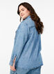 Chemise en jean avec poches de poitrine, Bleu Clair, Model image number 2