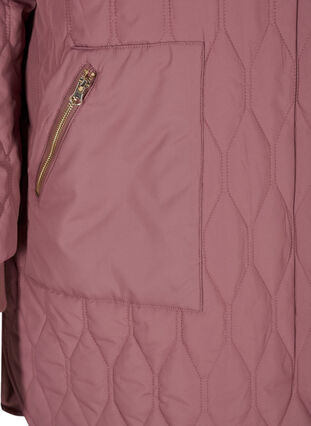 Veste matelassée avec poches, Rose Taupe, Packshot image number 3
