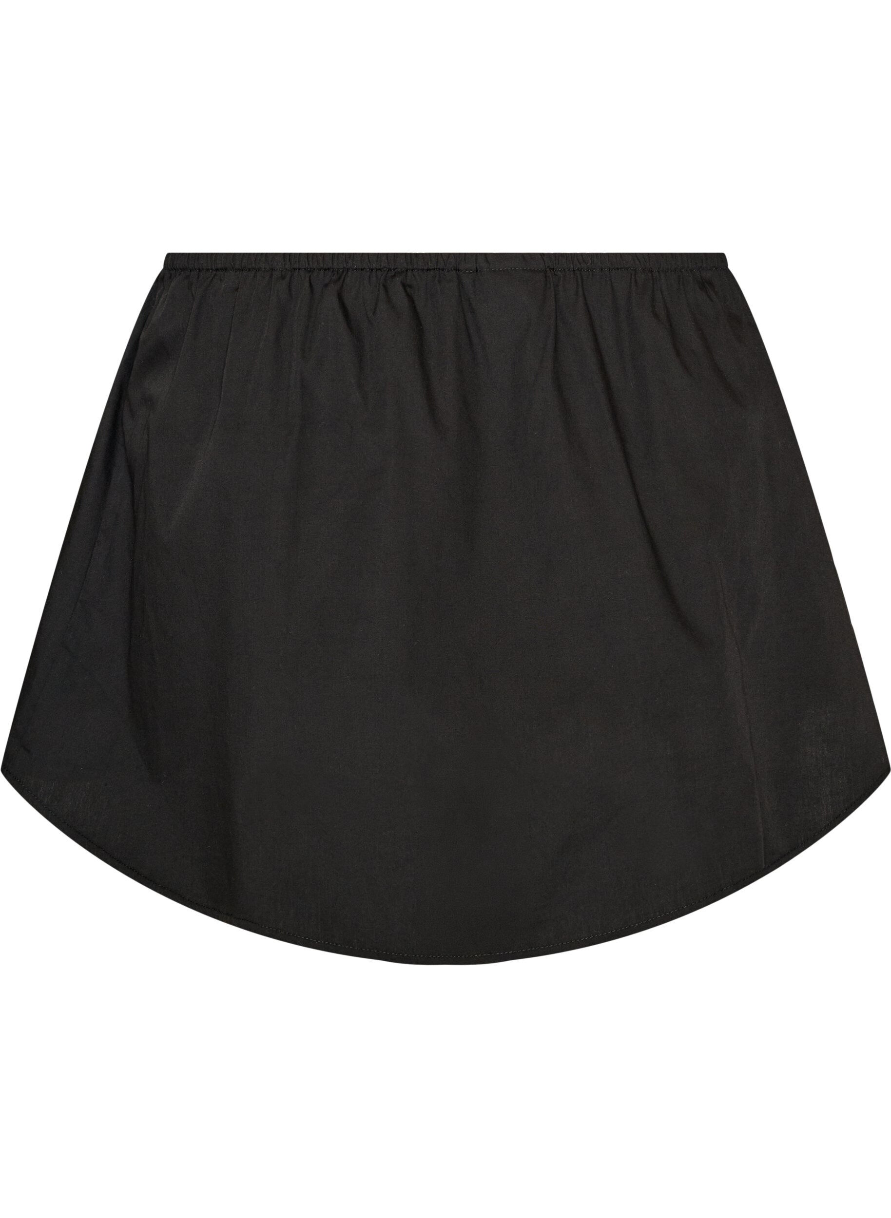 ZizziExtension de chemise en 100% coton, Noir, Packshot image number 1