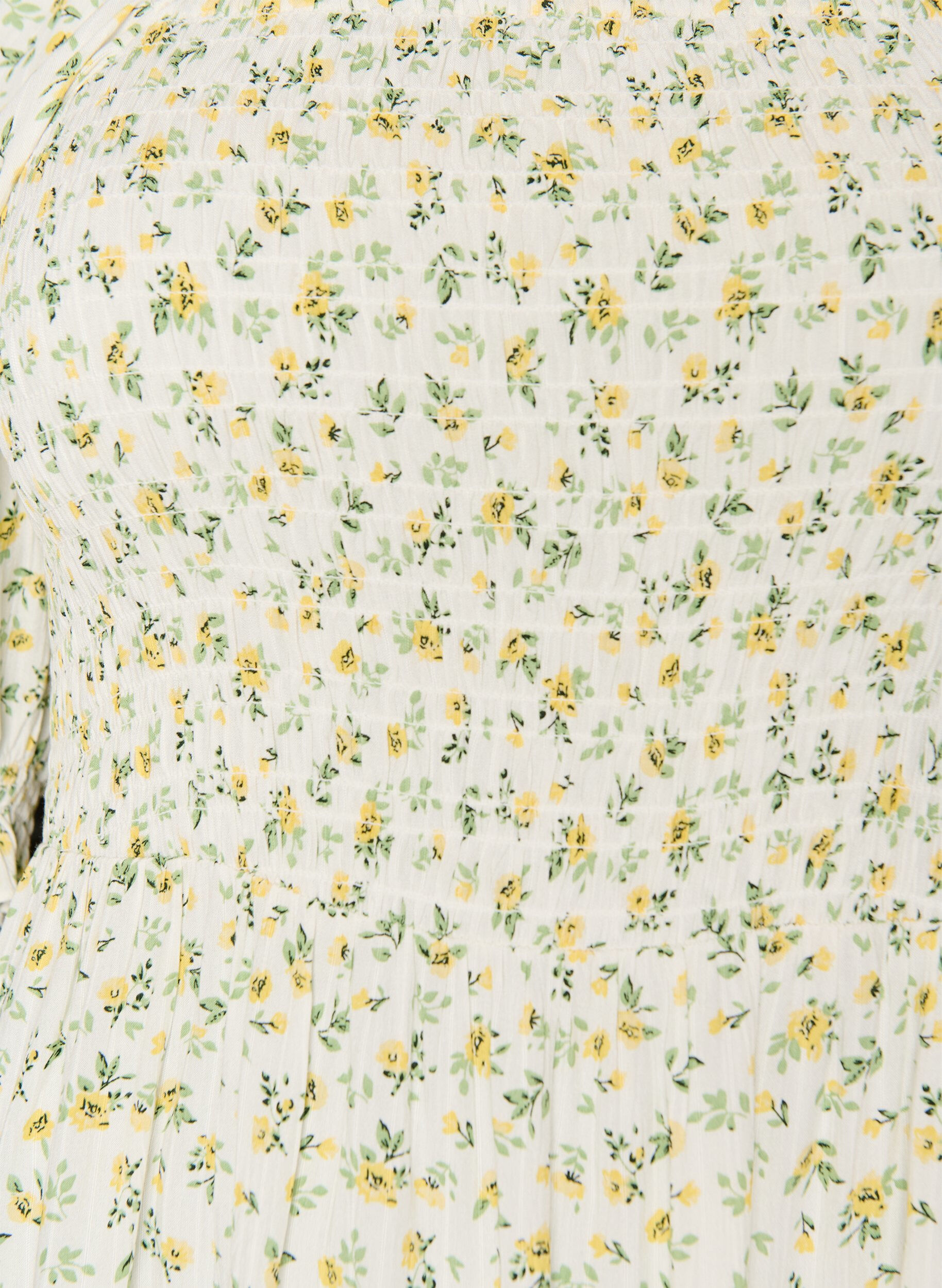 ZizziRobe d'&eacute;t&eacute; en viscose &agrave; imprim&eacute; paisley, Blanc, Packshot image number 2