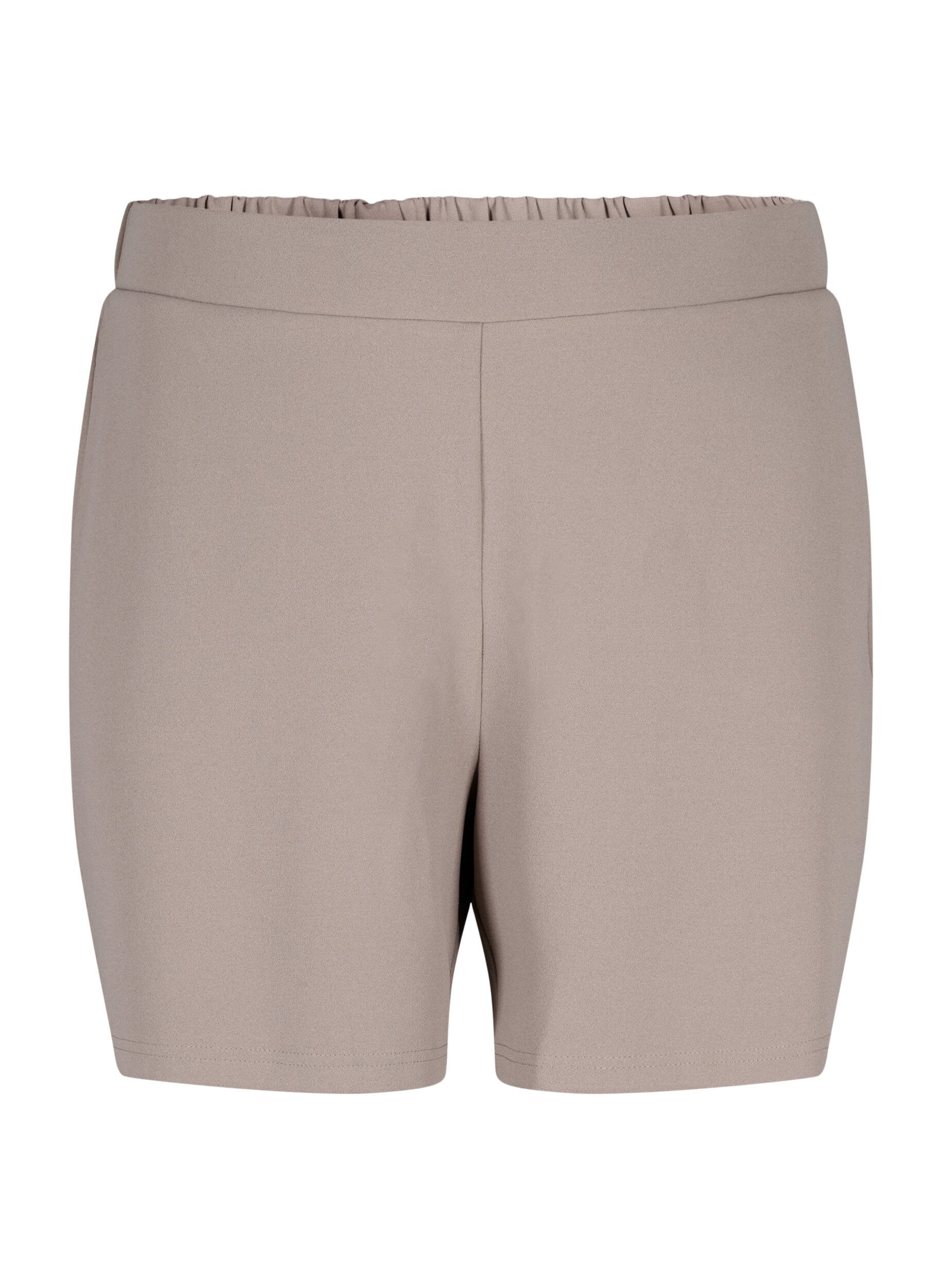 Zizzi FLASH - Shorts amples avec des poches, Beige, Packshot image number 0