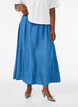 Jupe longue aspect denim en lyocell TENCEL&trade;, Bleu, Model image number 2