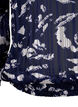 Blouse imprimée à smock, Blue Leaf AOP, Packshot image number 3