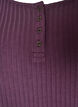 Chemise de nuit en jersey de viscose &agrave; texture c&ocirc;tel&eacute;e, Violet, Packshot image number 2