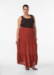 Haut ajust&eacute; avec motif, Marron, Model image number 1