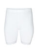Short de cyclisme avec bordure en dentelle, Blanc, Packshot image number 0