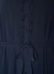 Robe courte avec volants et ceinture &agrave; nouer, Bleu, Packshot image number 2