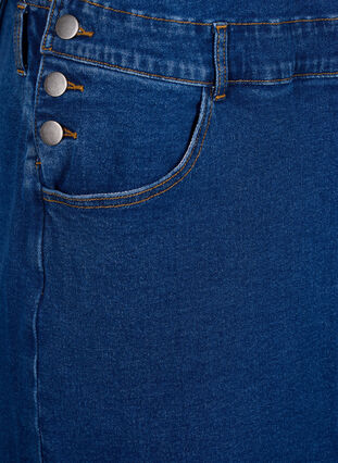 Robe à salopette en jean, Dark Blue Denim, Packshot image number 3