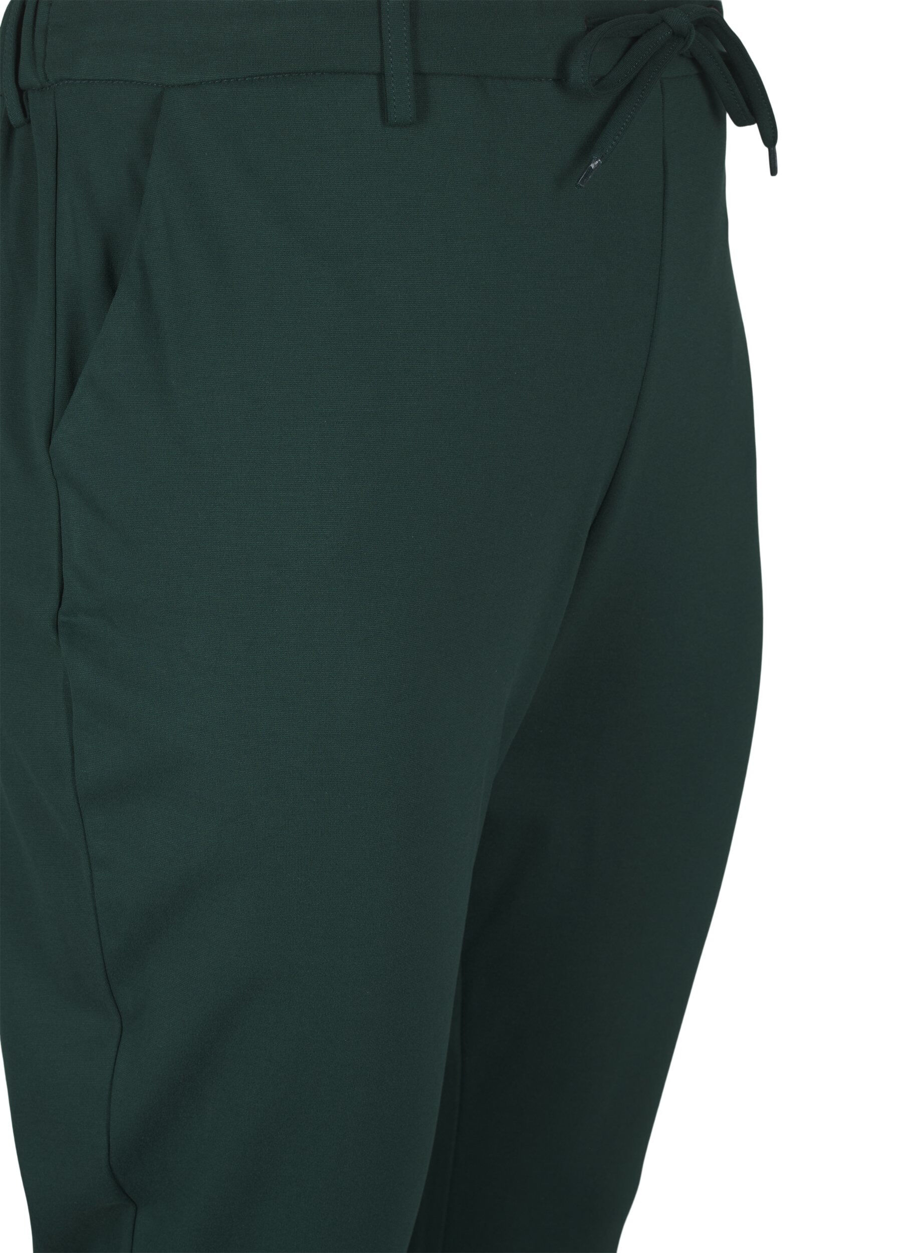 Zizzi Pantalon Maddison, Vert fonc&eacute;, Packshot image number 2